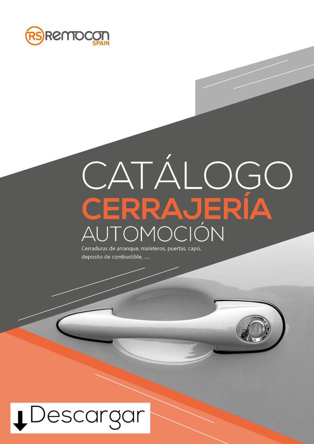 Catálogo Cerrajería